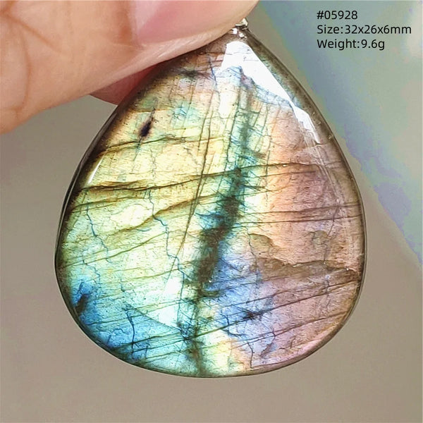 Blue Light Labradorite Pendant-ToShay.org