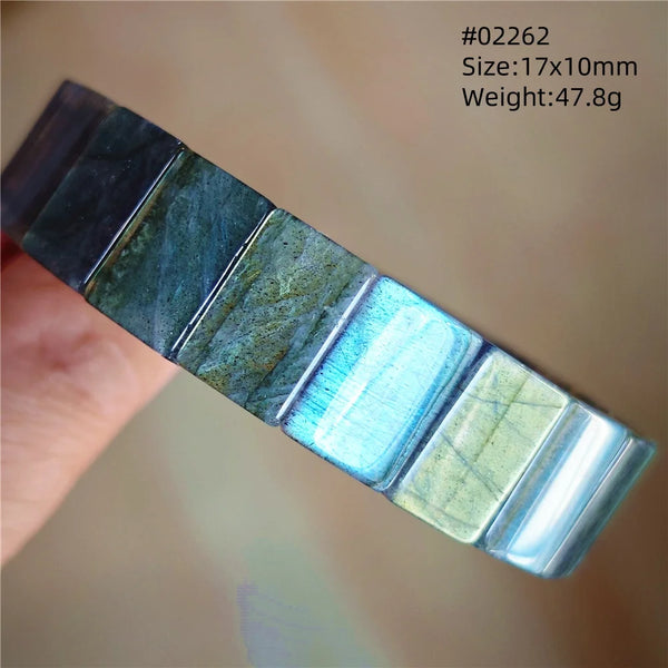 Blue Labradorite Bracelet-ToShay.org