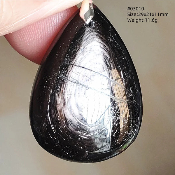 Black Hypersthene Pendant-ToShay.org