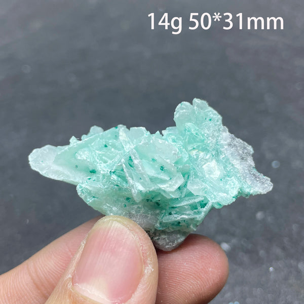 Blue Antlerite Quartz Crystal-ToShay.org