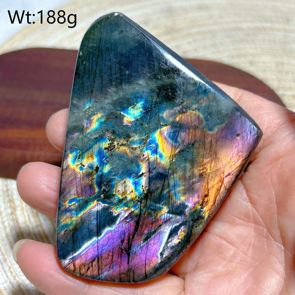 Purple Labradorite Flash Stone-ToShay.org