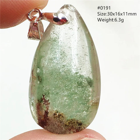 Green Phantom Quartz Pendant-ToShay.org