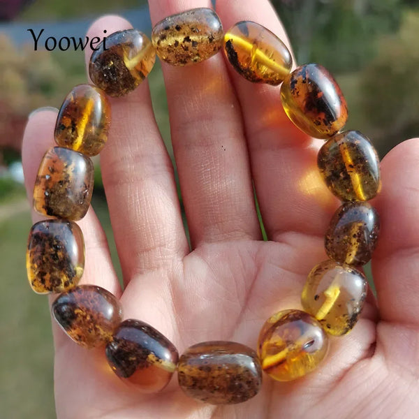 Yellow Amber Bracelet-ToShay.org