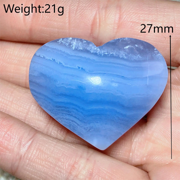 Blue Lace Agate Heart-ToShay.org
