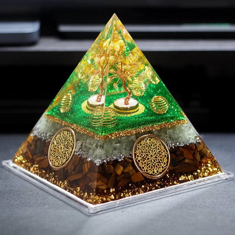 Energy Orgonite Citrine Tree-ToShay.org