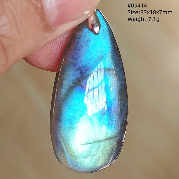 Blue Light Labradorite Pendant-ToShay.org