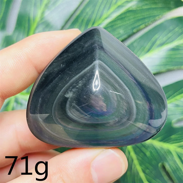 Black Turtle Stone Heart-ToShay.org