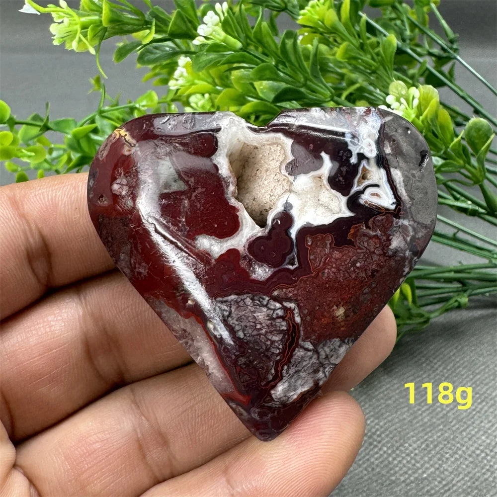 Red Agate Heart-ToShay.org
