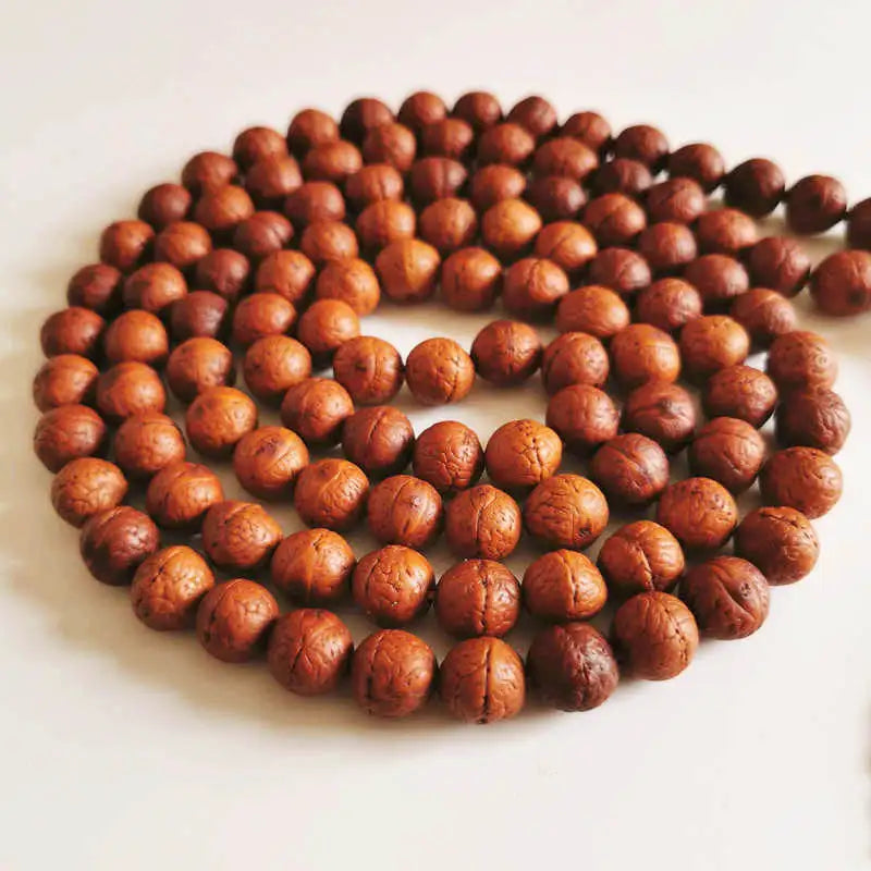 Brown Phoenix Eye Bodhi Mala-ToShay.org