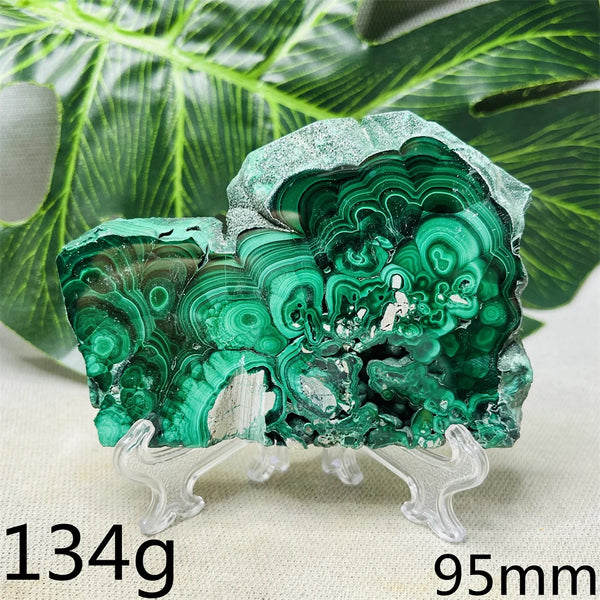 Green Malachite Slice-ToShay.org