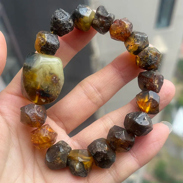 Yellow Amber Bracelet-ToShay.org