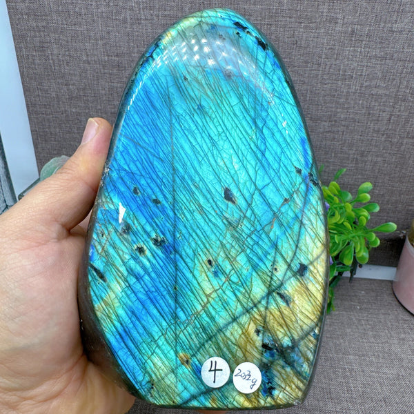 Blue Labradorite Crystal-ToShay.org