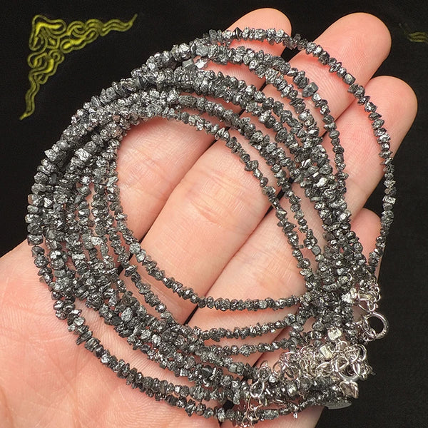 Black Diamond Bead Bracelet-ToShay.org