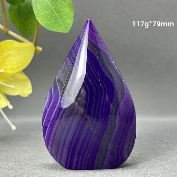Purple Agate Torch-ToShay.org