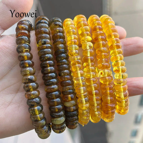 Yellow Amber Bracelets-ToShay.org