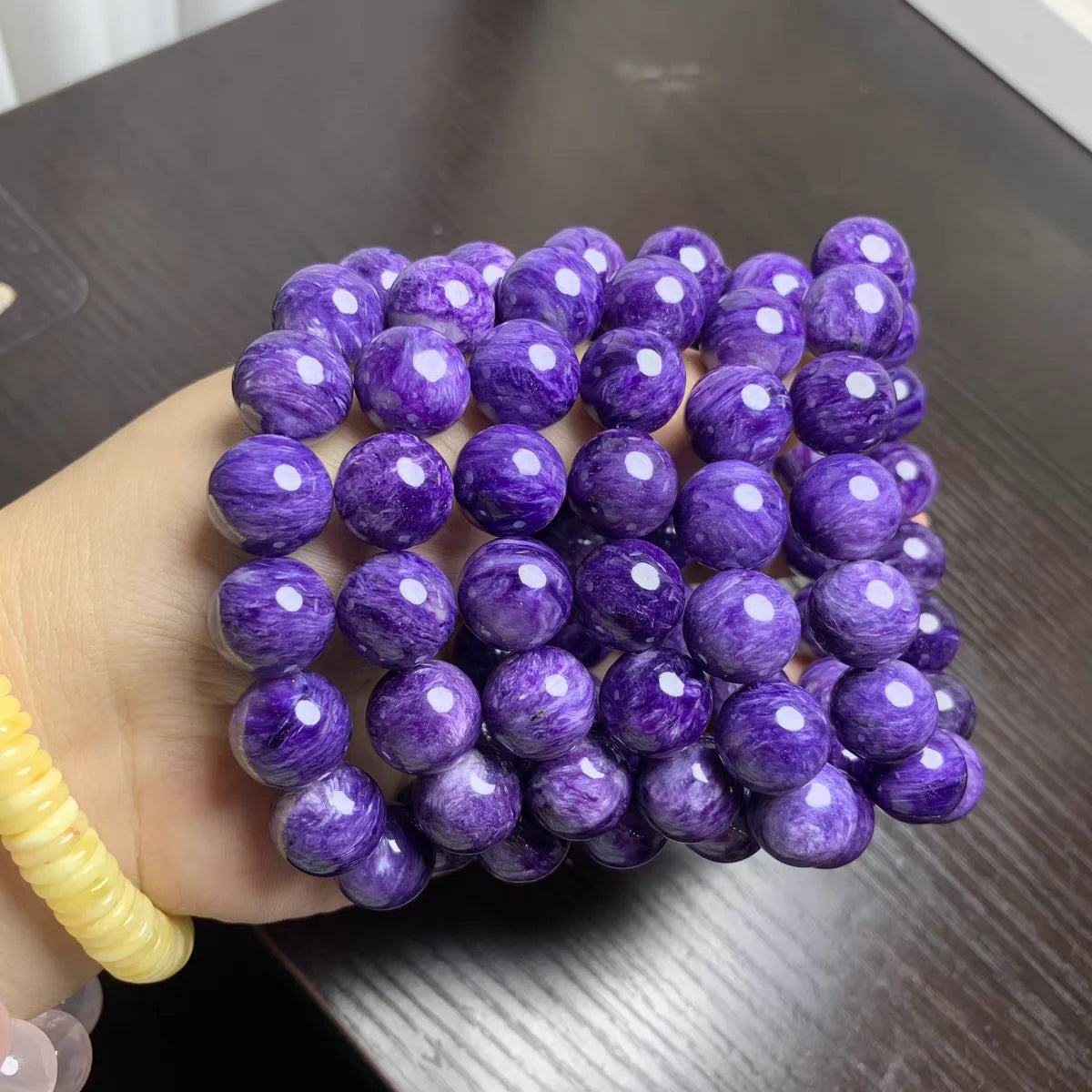 Purple Charoite Bracelet-ToShay.org
