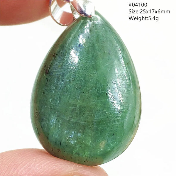 Green Kyanite Pendant-ToShay.org
