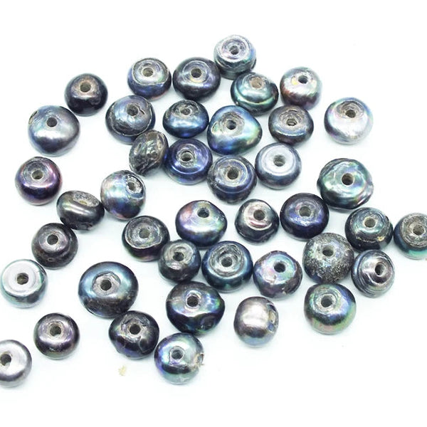 Black Freshwater Pearl Beads-ToShay.org