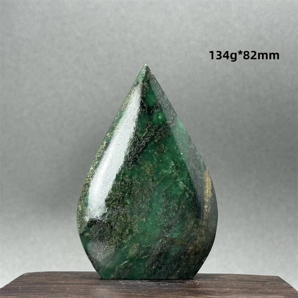 Green Emerald Jasper Torch-ToShay.org