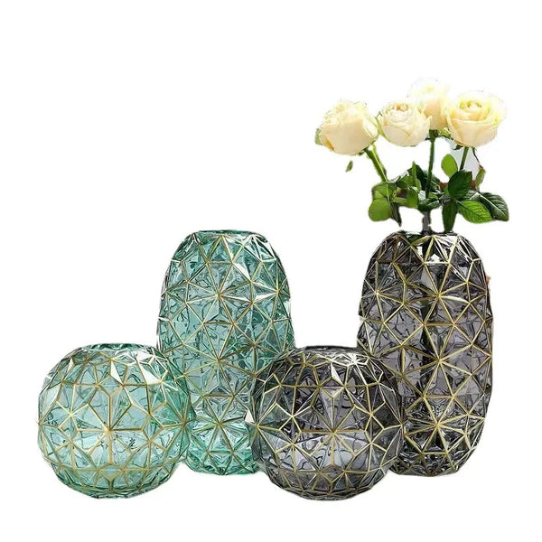 Glass Flower Vase-ToShay.org