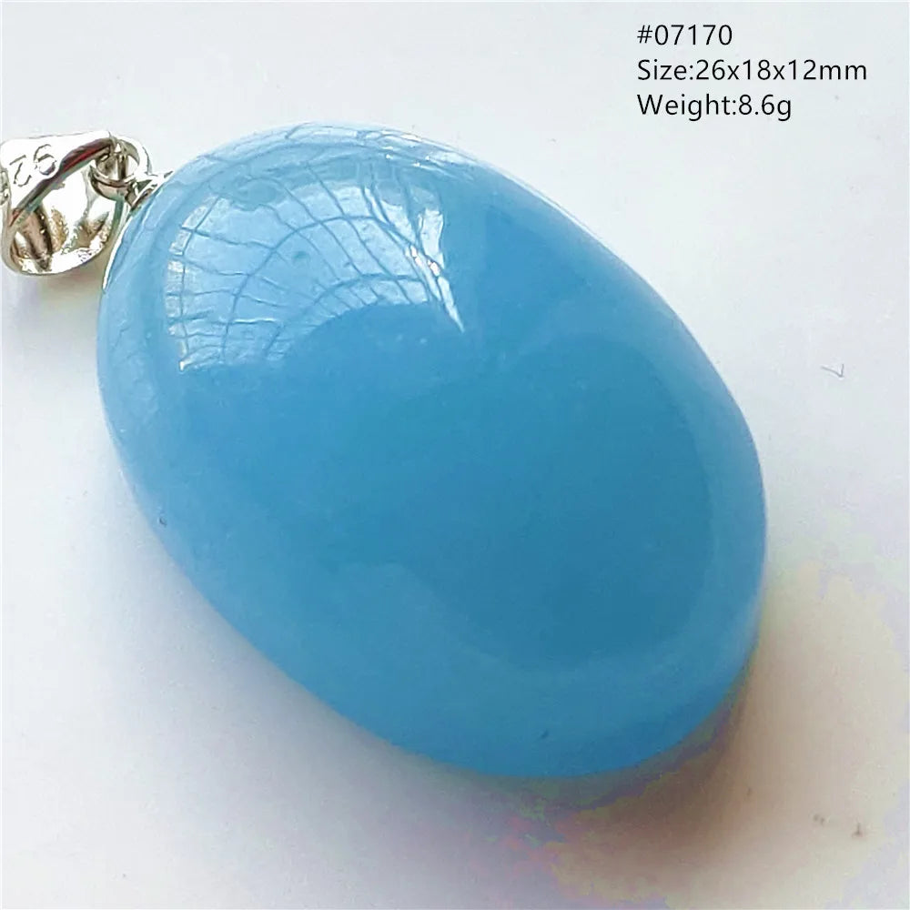 Blue Aquamarine Pendant-ToShay.org