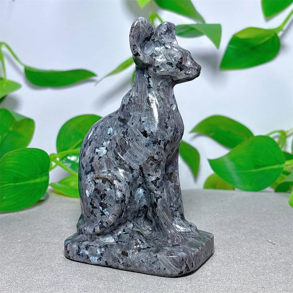 Grey Larvikite Cat-ToShay.org