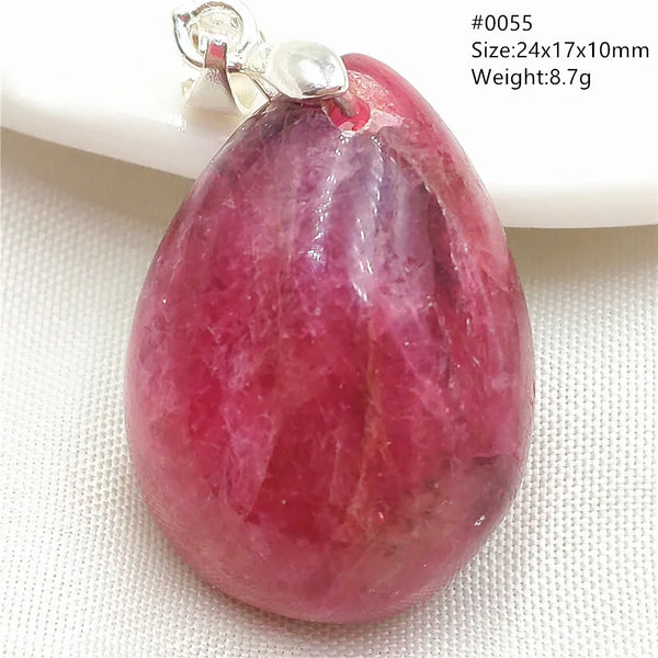 Red Rose Rhodonite Pendant-ToShay.org