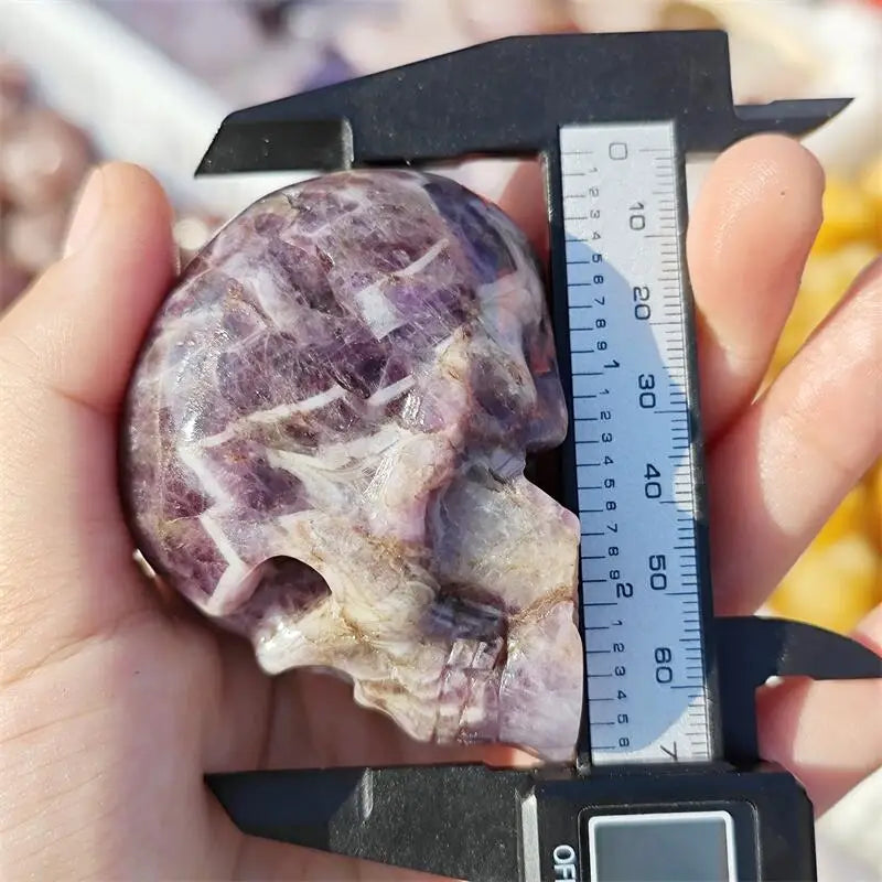 Purple Dream Amethyst Skull-ToShay.org
