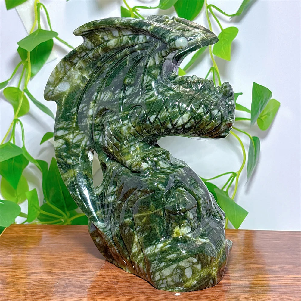 Green Jasper Pterosaur-ToShay.org