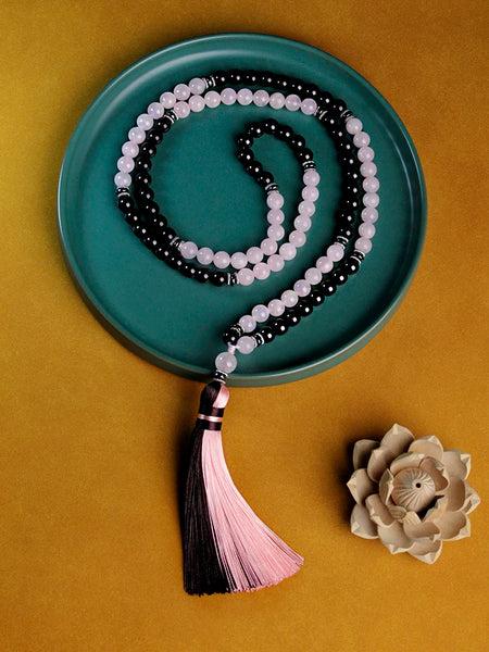 Pink Crystal Prayer Beads-ToShay.org