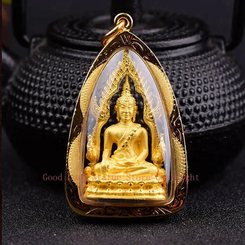 Gold Buddha Amulet-ToShay.org