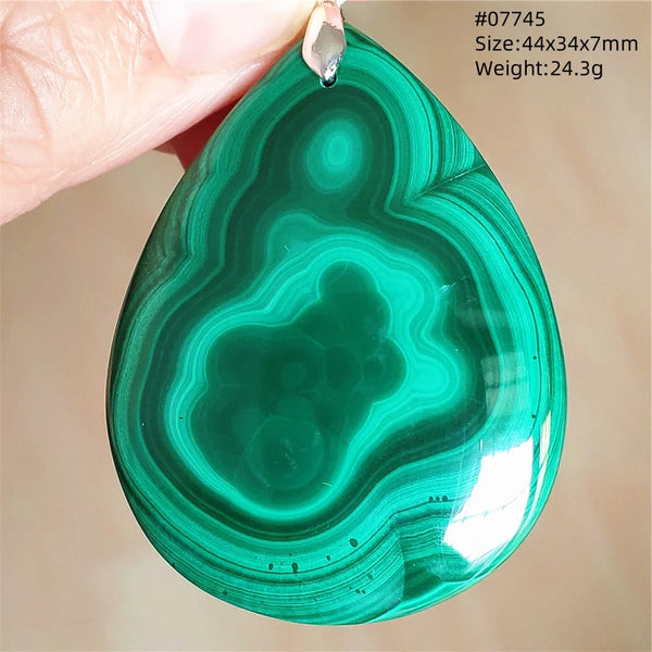 Green Malachite Pendant-ToShay.org