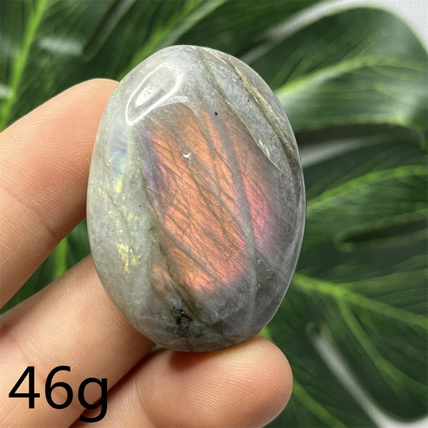 Purple Labradorite Palm Stone-ToShay.org