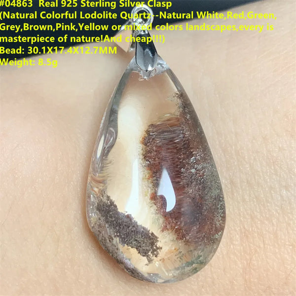 Black Rutilated Quartz Pendants-ToShay.org