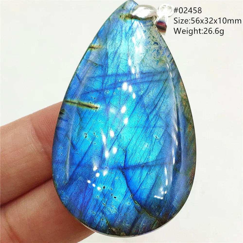 Blue Labradorite Pendant-ToShay.org