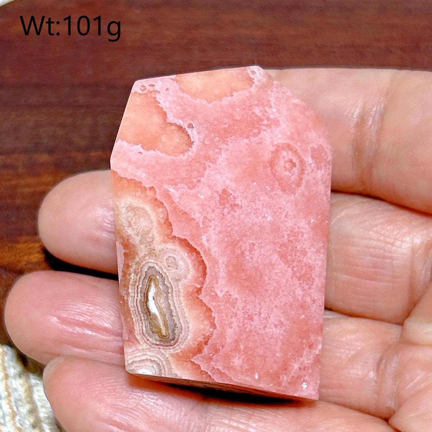Pink Rhodochrosite Stone-ToShay.org