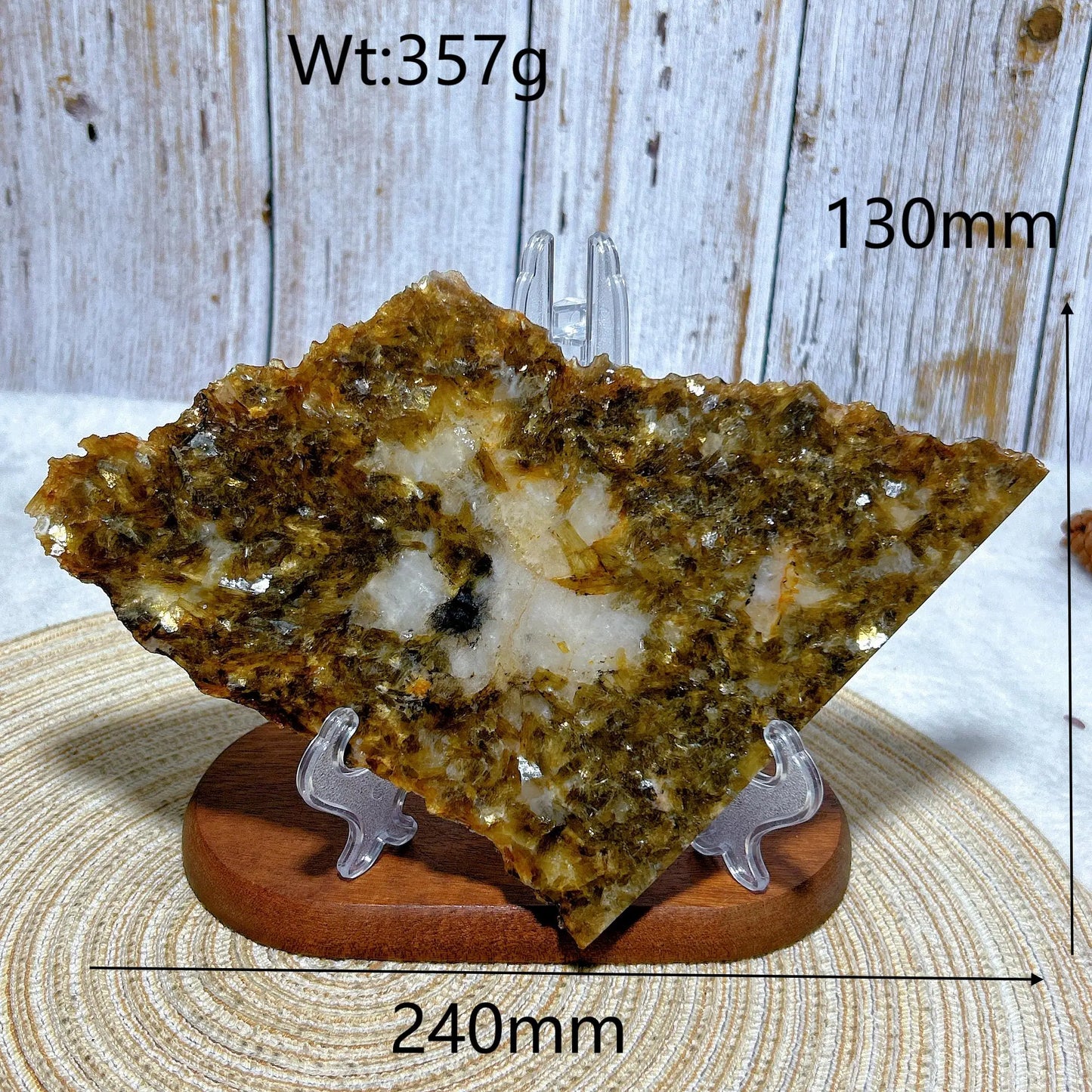 Gold Flash Phlogopite Mica Stone-ToShay.org