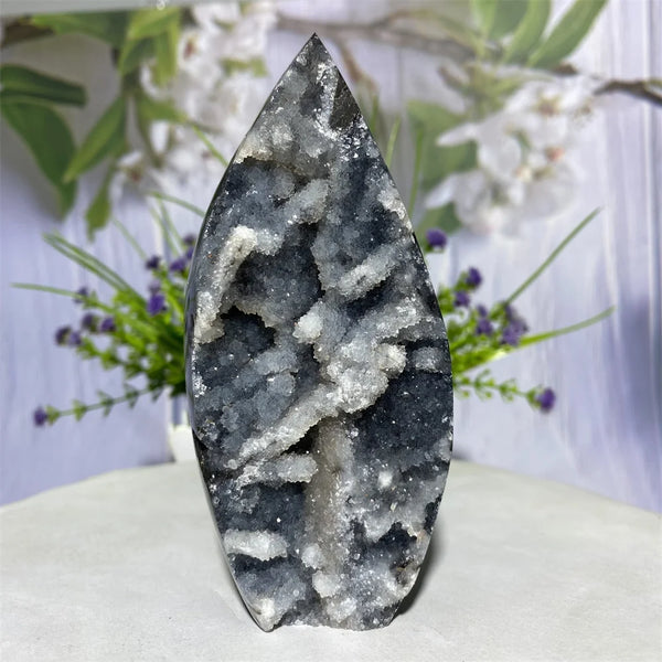Grey Sphalerite Crystal Cluster-ToShay.org