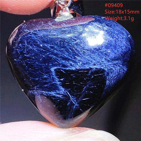 Blue Pietersite Chatoyant Pendant-ToShay.org