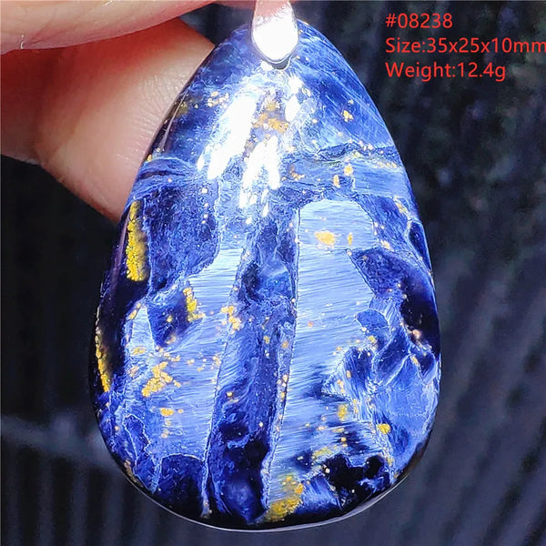 Blue Pietersite Pendant-ToShay.org