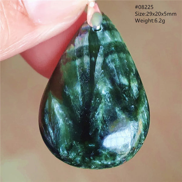 Green Seraphinite Pendant-ToShay.org