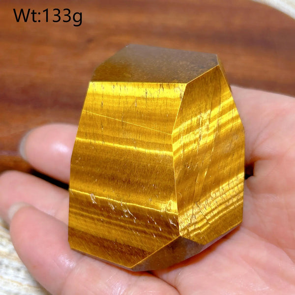 Blue Yellow Tiger Eye Stone-ToShay.org
