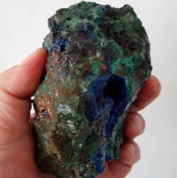 Blue Azurite Malachite Crystal-ToShay.org
