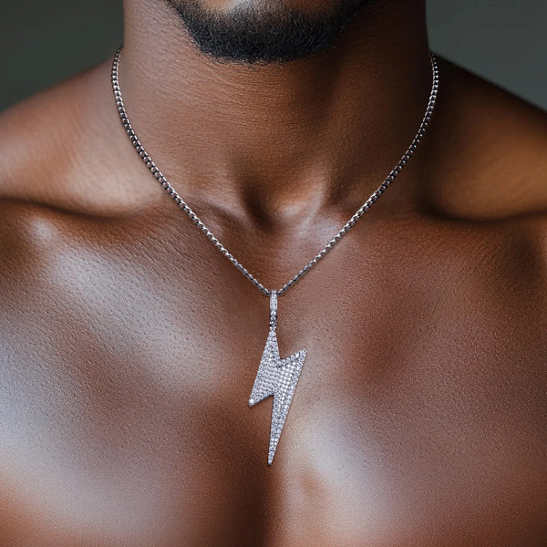 Silver Diamond Lightning Chain-ToShay.org