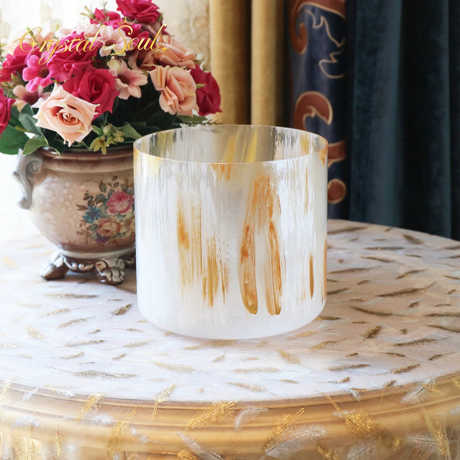 White Alchemy Singing Bowl-ToShay.org