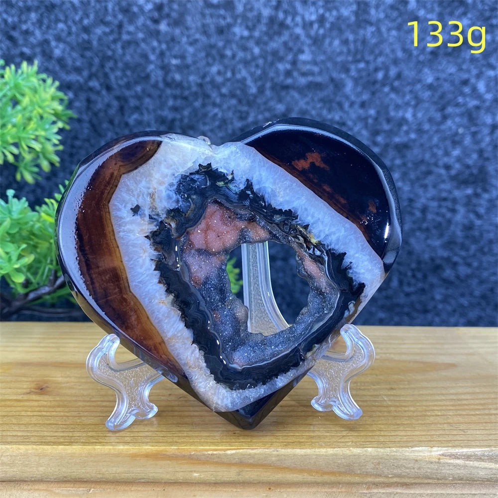 Black Agate Heart-ToShay.org