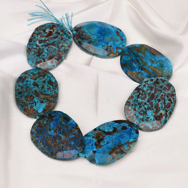 Blue Ocean Jasper Beads-ToShay.org