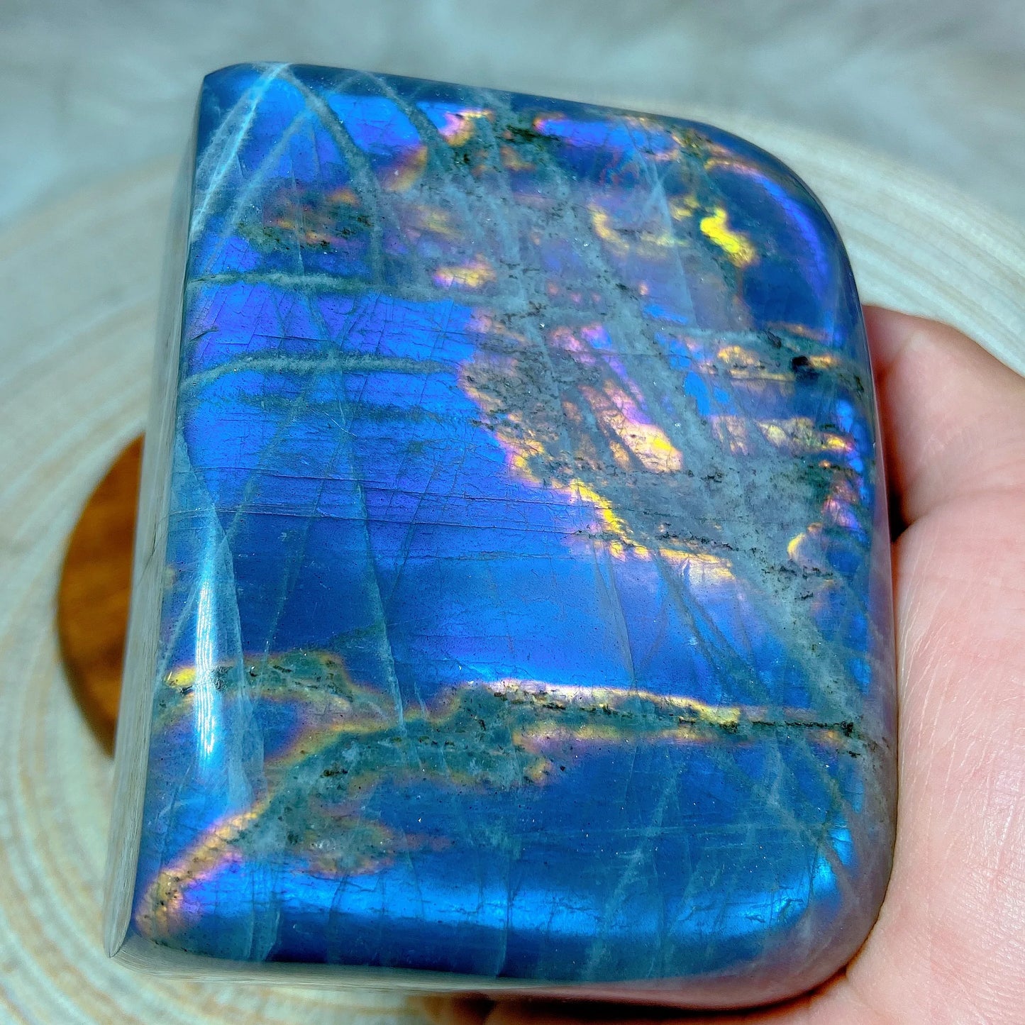 Purple Labradorite Gemstones-ToShay.org