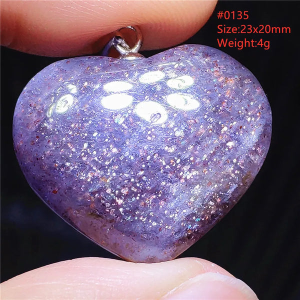 Blue Blood Red Lolite Pendant-ToShay.org