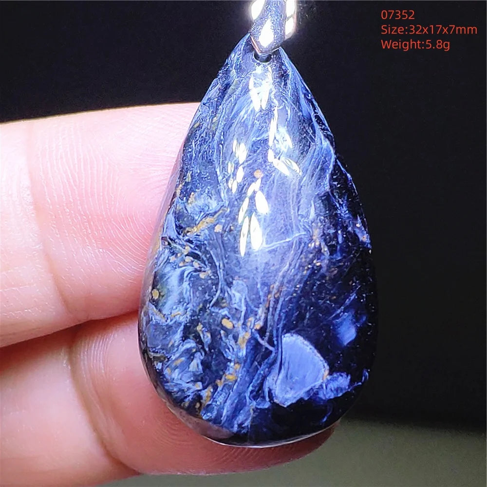 Blue Pietersite Pendant-ToShay.org